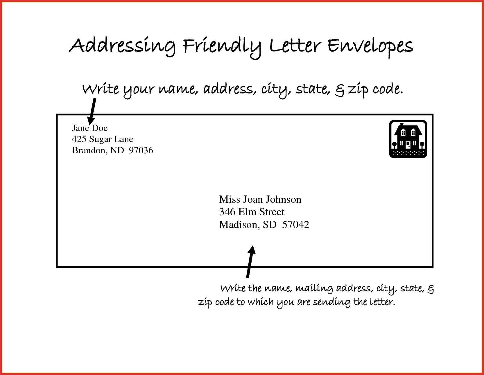 Address Letter Format scrumps