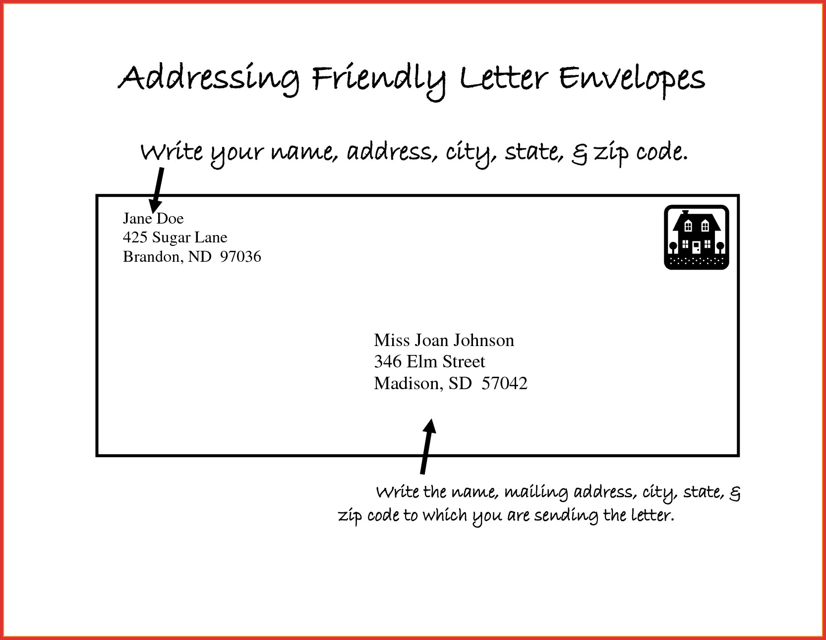 Letter Format Example Mail