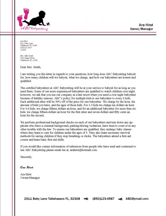 Letter Header Format How To Write A Letter In Business Letter 