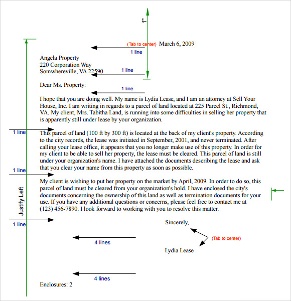 What Is The Line Spacing For A Business Letter