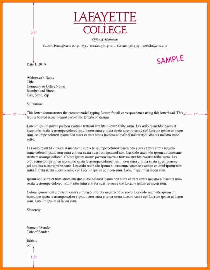 Business Letter With Letterhead Scrumps