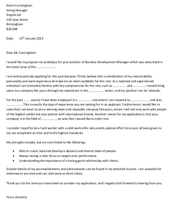 Business Offer Letter Template 7+ Free Word, PDF Format Download 
