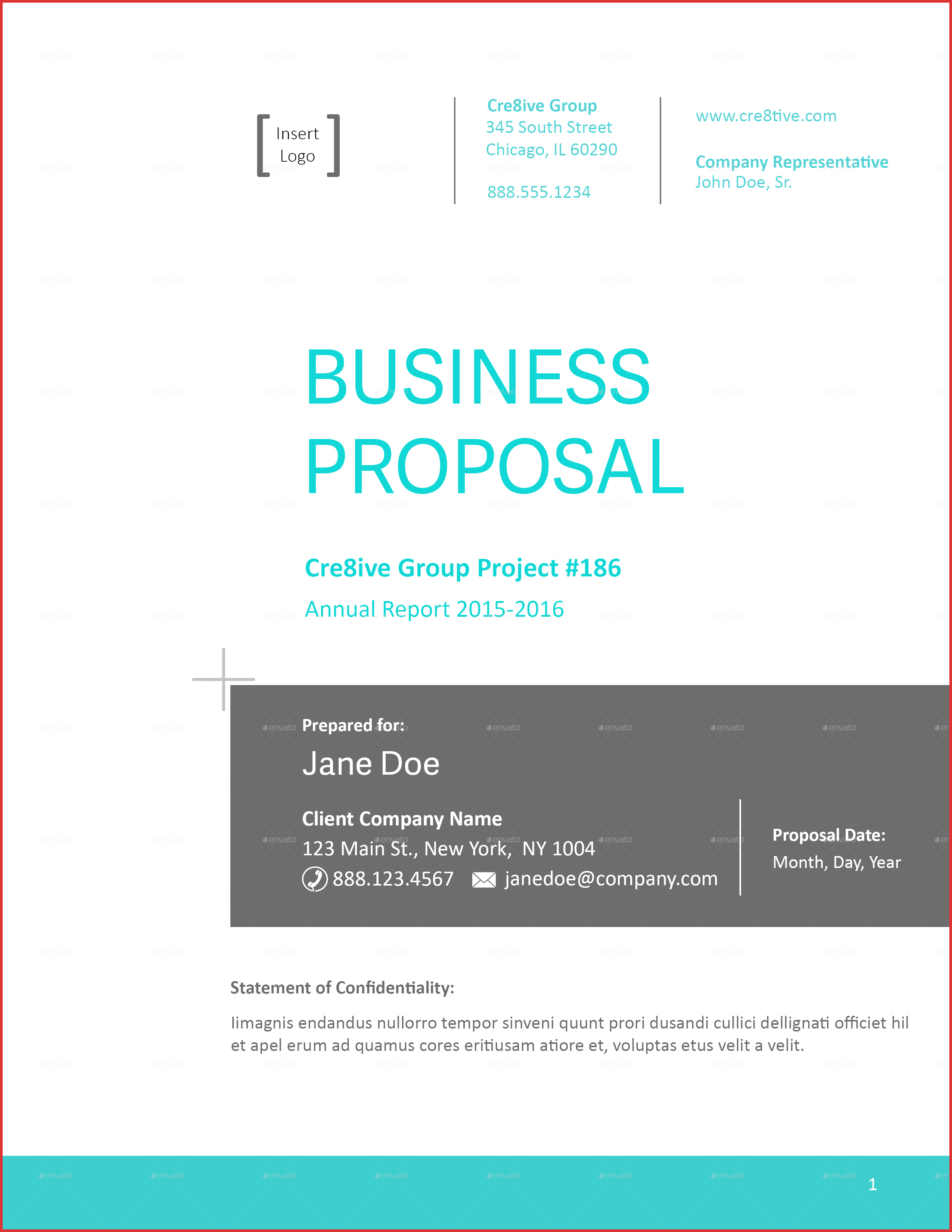 proposal cover sheet template Boat.jeremyeaton.co