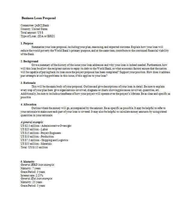 Business Proposal Letter Format Scrumps