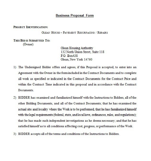 template of proposal letter template for proposal letter 30 