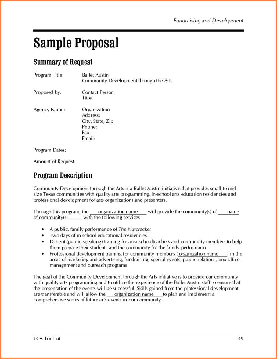 Business Proposal Sample | scrumps