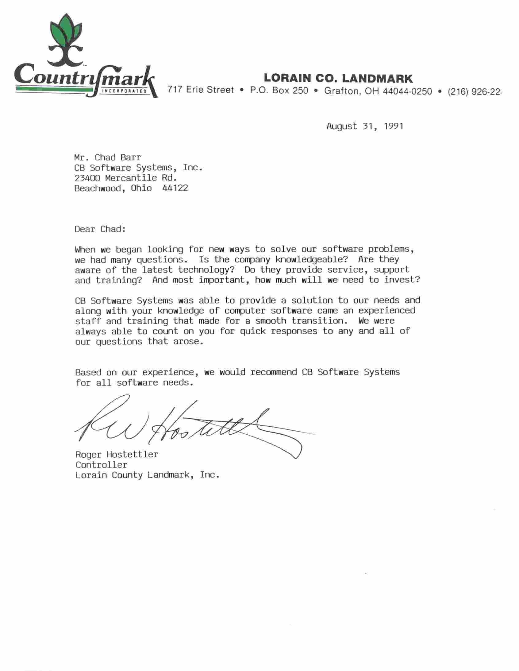 Business Thank You Letter To Client | scrumps