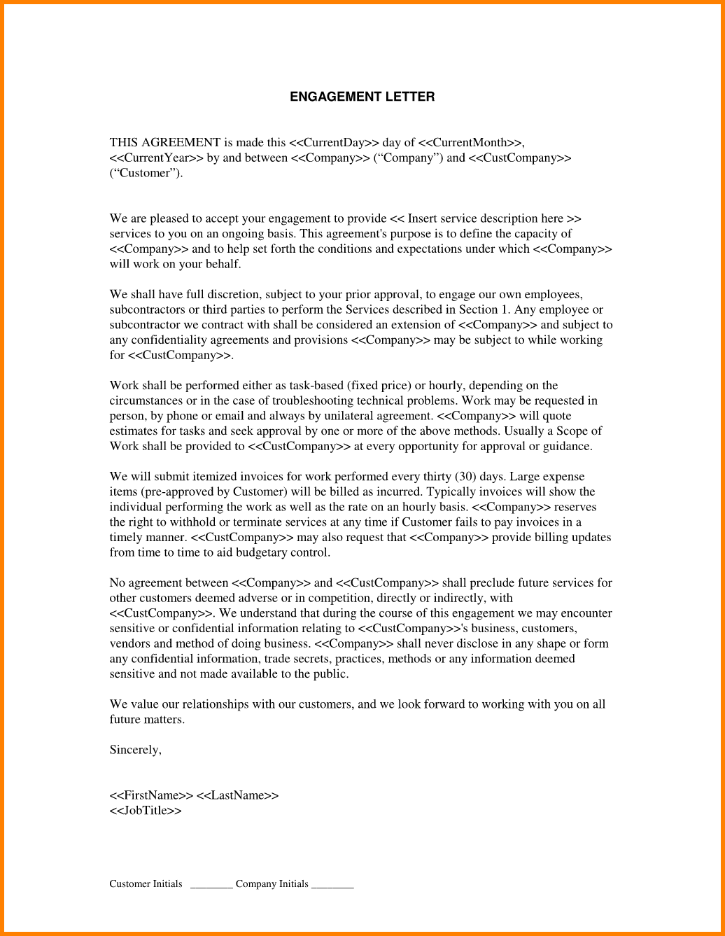 Contract Proposal Letter | scrumps