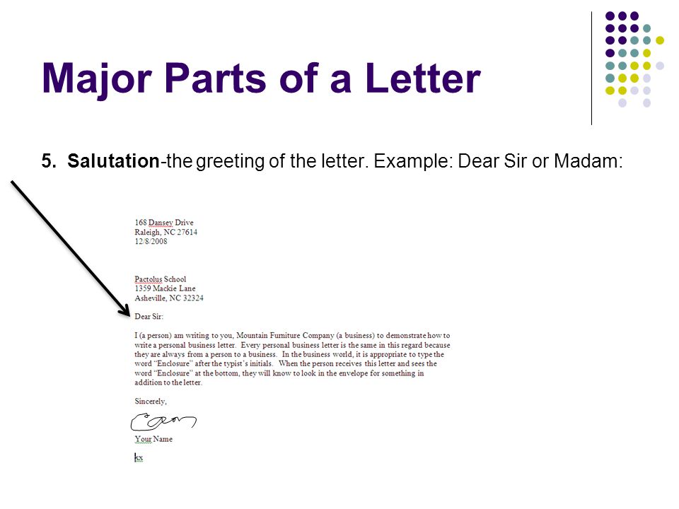 How To Write A Salutation In A Letter