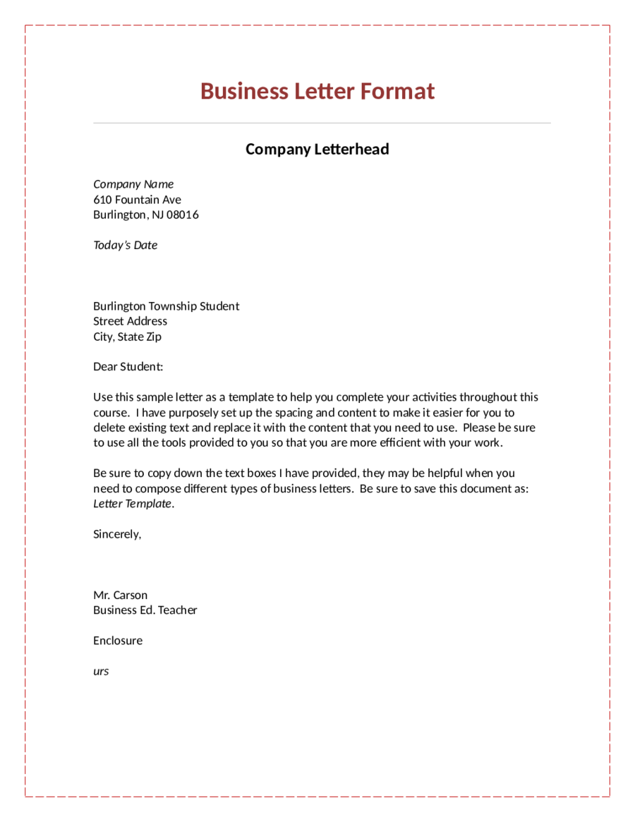 How To Address An Official Letter | scrumps