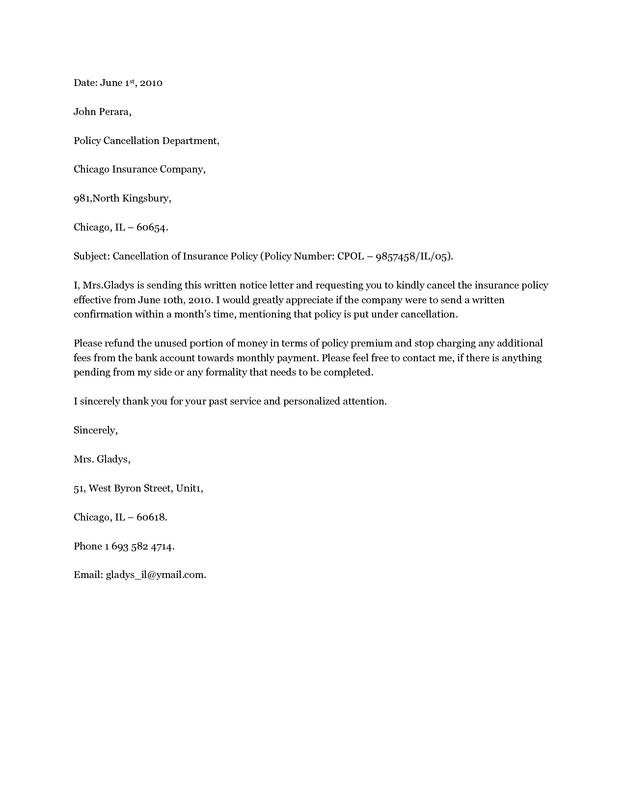 Letter To Cancel Service Scrumps