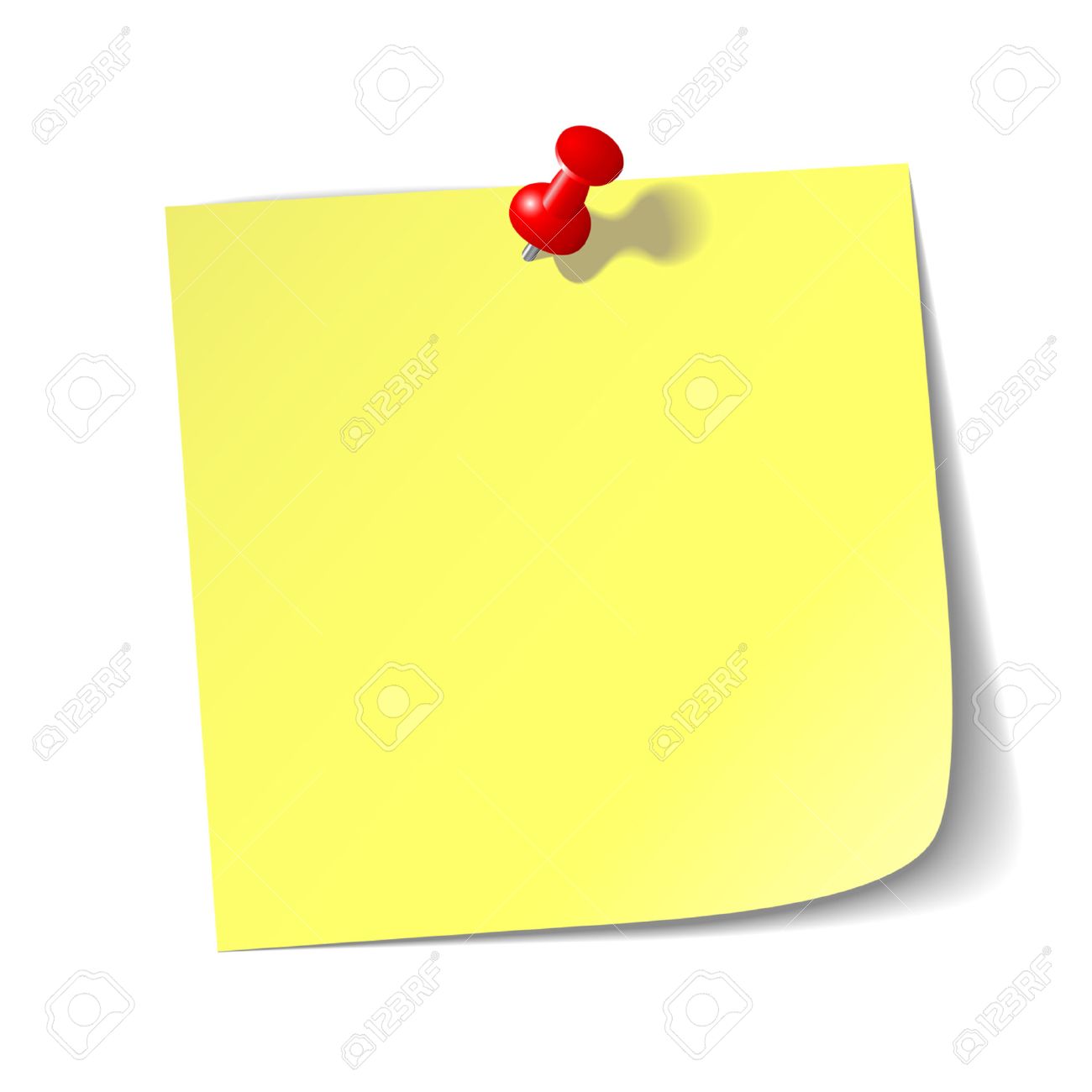 To Do List Office Note Reminder Attention Paper Stock Illustration 