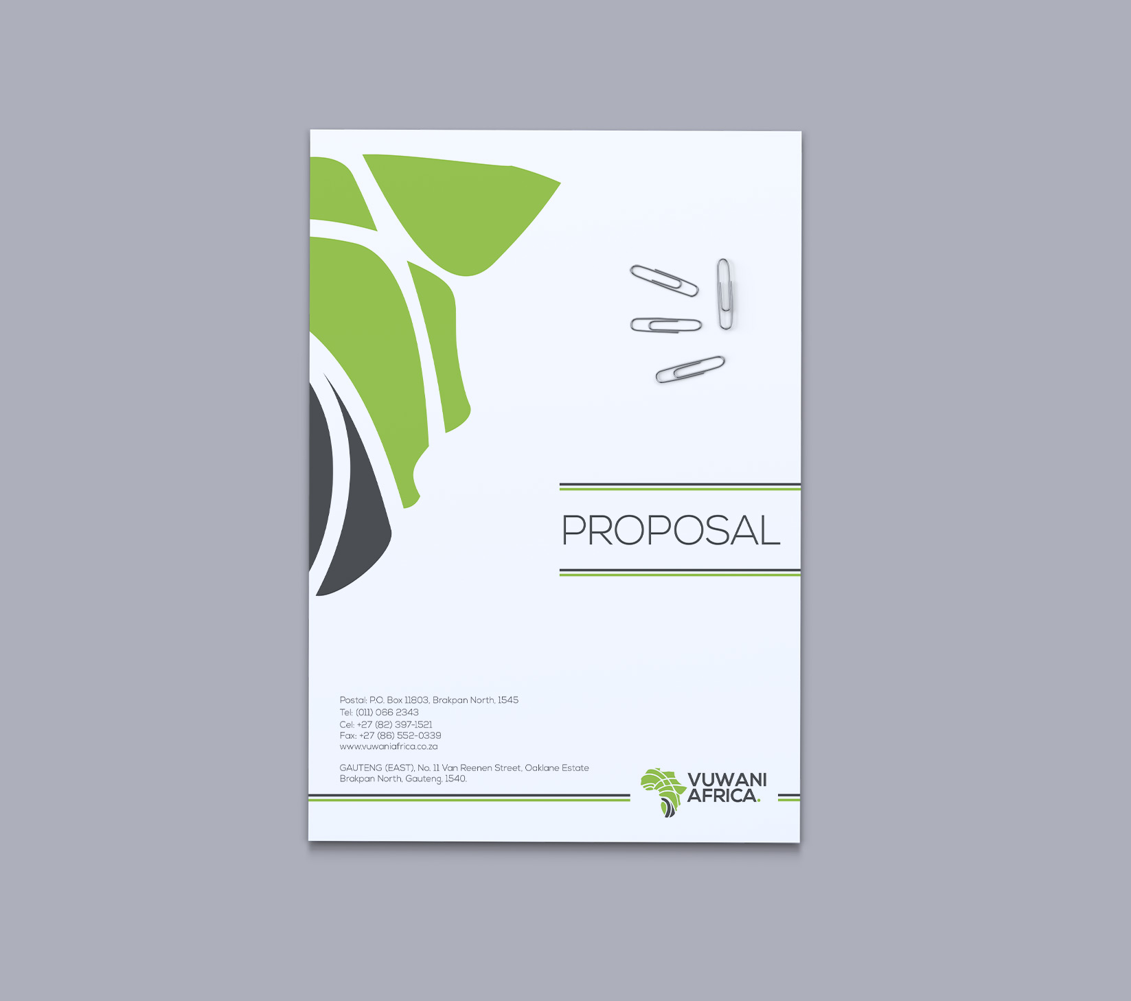 Proposal Cover | scrumps