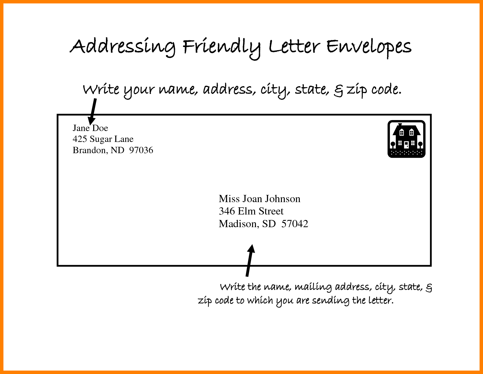 Letter Format Address Letter Format Address Letters Font Harfiah 