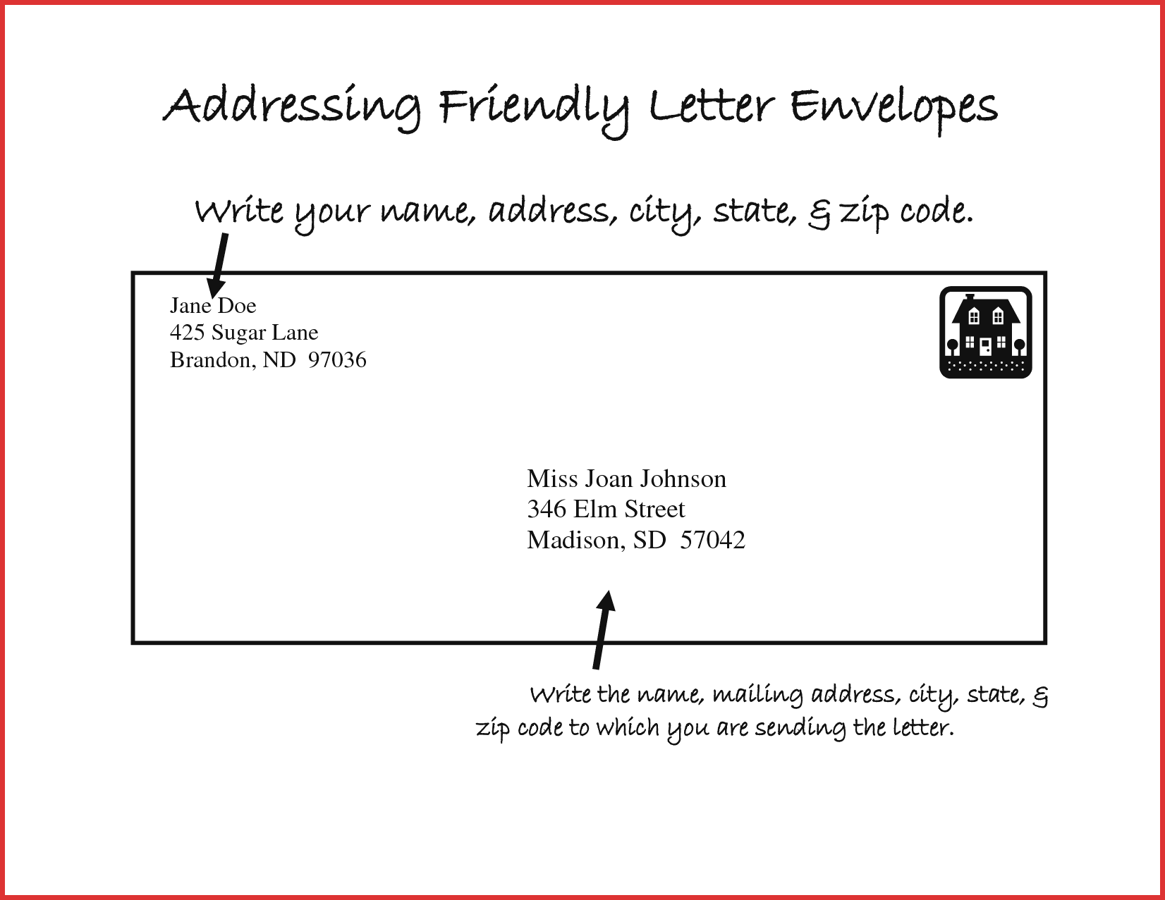 letter envelope address template adressing a letter lovely 