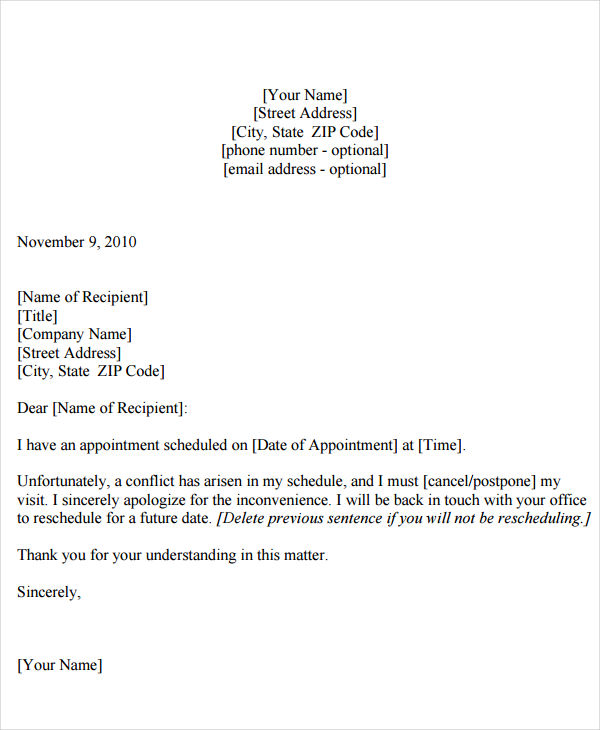 patient appointment reminder letter template Boat.jeremyeaton.co