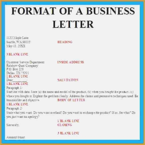 Business Letter Format With Letterhead – Thepizzashop.co Within 