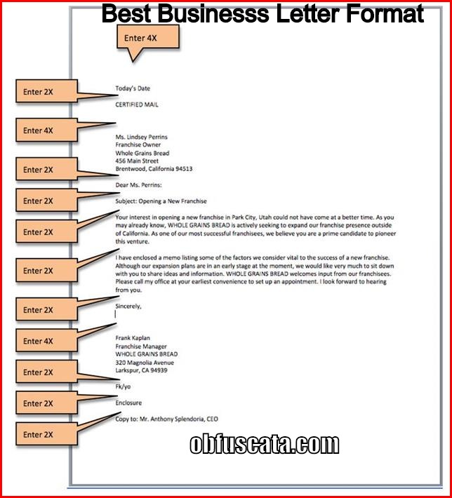 35 Formal / Business Letter Format Templates & Examples Template Lab