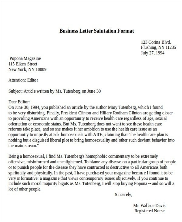 Greeting Business Letter Letter Greetings Lukexco .pointpoint 