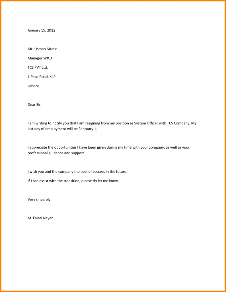 How To Properly Write A Resignation Letter | scrumps