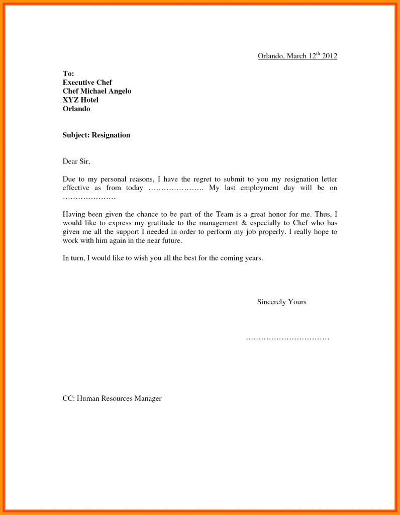 leave mail to manager format