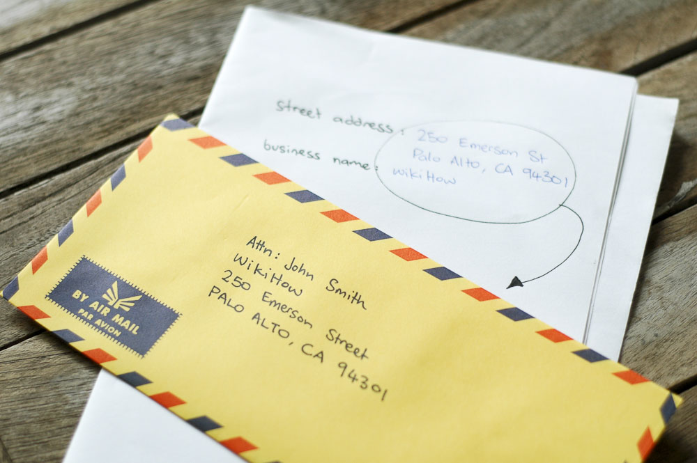 How to Address Envelopes With Attn (with Sample Envelope)