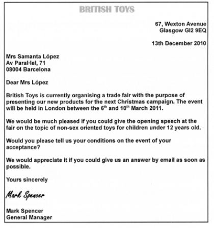 Business Letter Openings Opening A Business Letter The Letter 