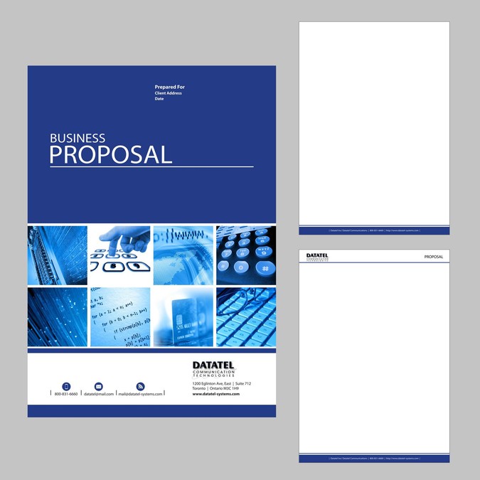 Recreate This Proposal Cover For Our Company | Other business or 