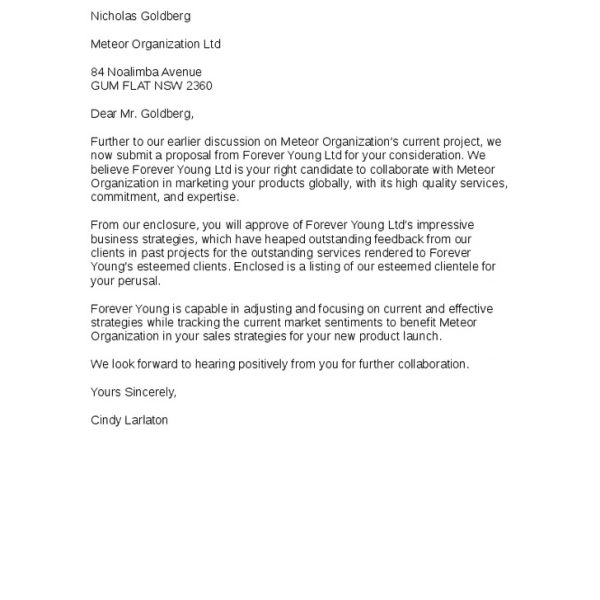 Sample Cover Letter For Project Proposal – Guve.securid.co inside 